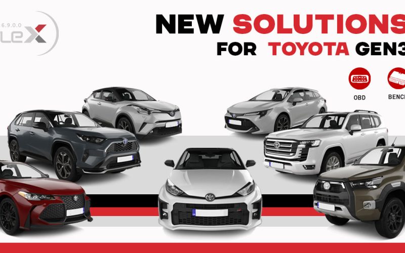 New Toyota Gen3 solutions